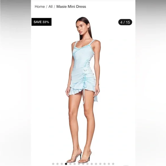 New I AM GIA Masie Blue mini dress - Picture 12 of 13